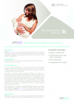 LIPOFER™- Bioavailable and stable iron source 